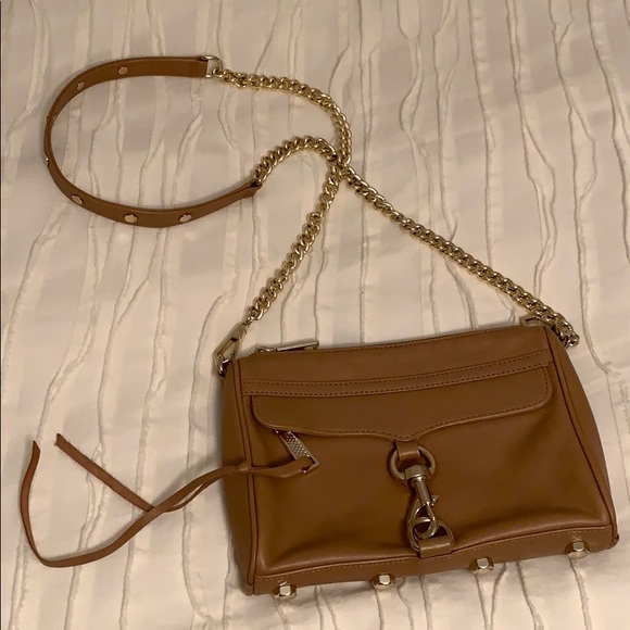 Rebecca Minkoff Bags Rebecca Minkoff Tan Leather Mini Mac Crossbody
